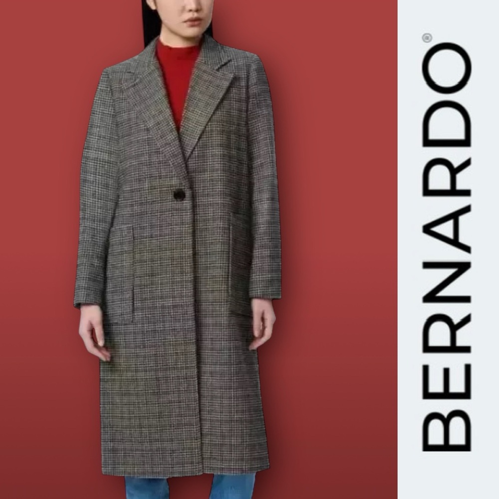 NWT Bernardo Wool Blend Coat, Size M, MSRP‎ $220